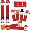 Christmas Refrigerator Handle Covers Set of 8