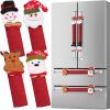 Christmas Refrigerator Handle Covers Set of 8