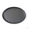 HAWOK Cast Iron Fajita Skillet Japanese Steak Plate with Handle and Bamboo Tray